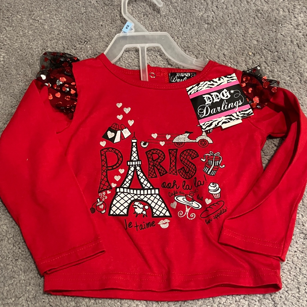 Darlings Brand Paris Long Sleeve Tee